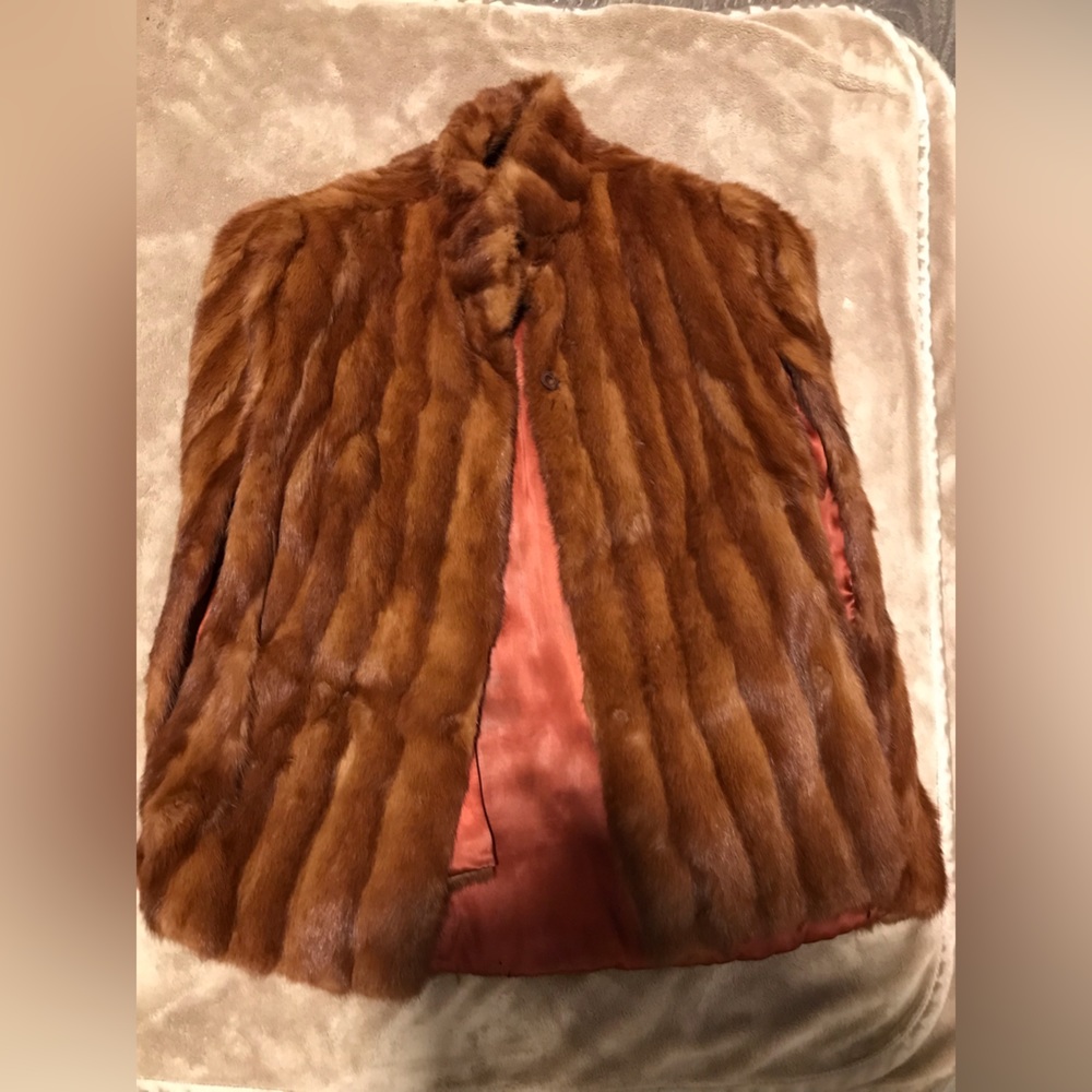 Womens Mink Fur Stole